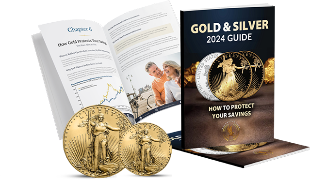 Collage image gold and silver guide